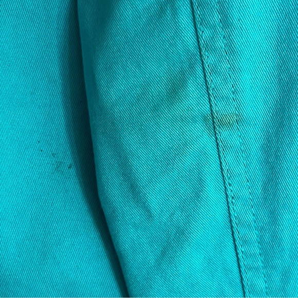Women’s Neiman Marcus Exclusive Teal Lightweight Spring Jacket Size Medium - Picture 7 of 8